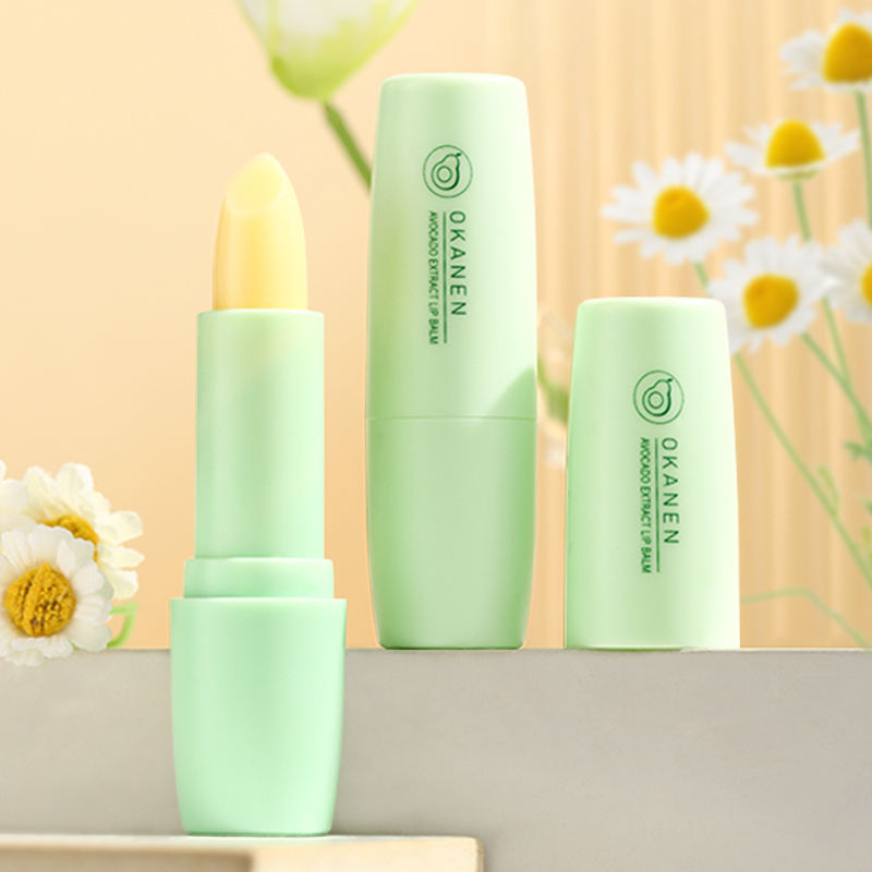 Classic Nourishing Avocado Clear Lip Butter Balm for Intensive Hydration & Shine