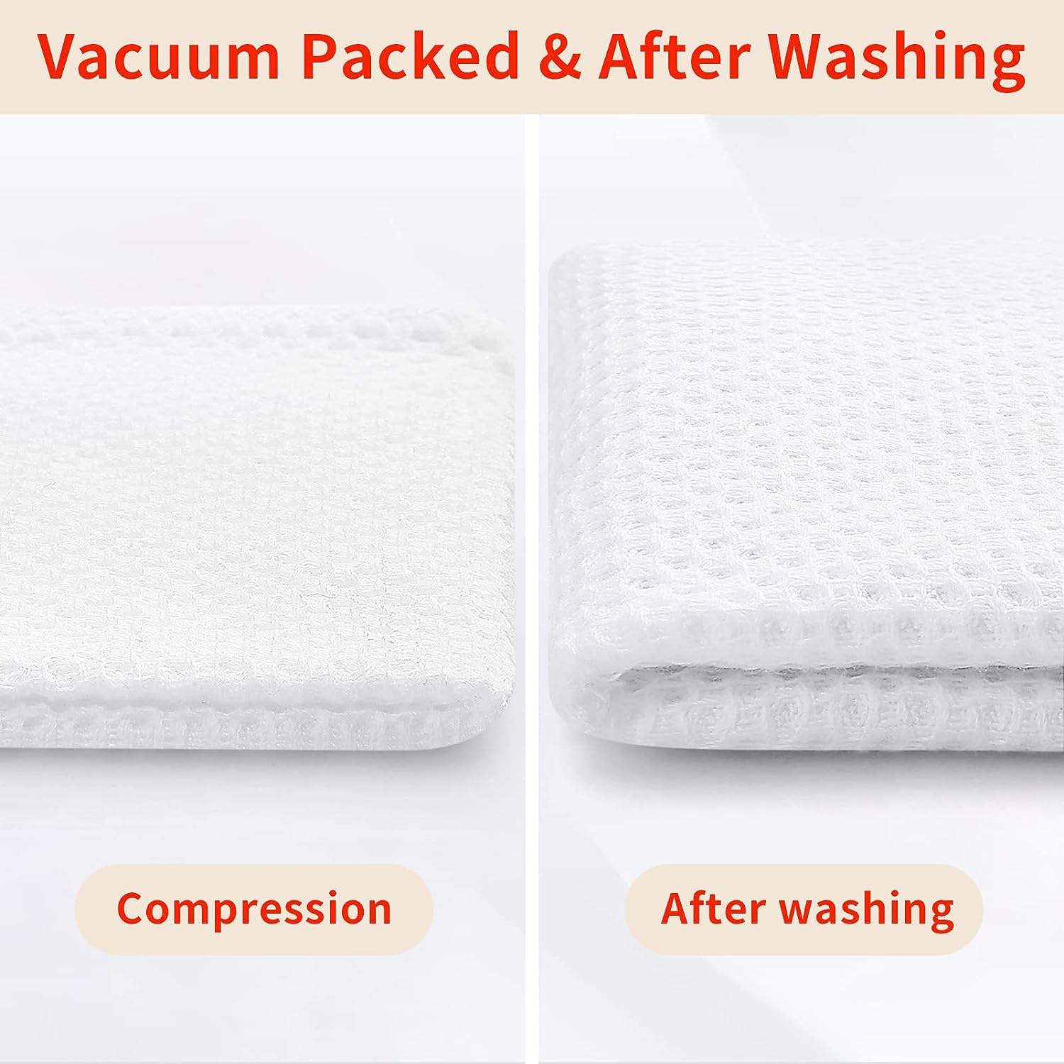 100 percent cotton waffle kitchen tea towels highly absorbent dishcloth towel for dishes