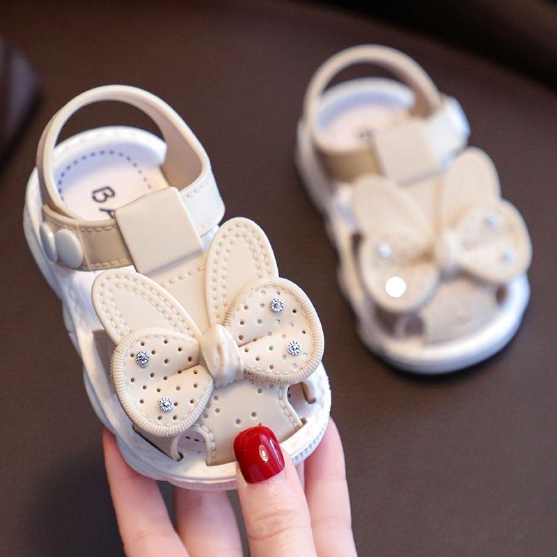 Baby girl toddler shoes vintage cute kids outdoor sandals