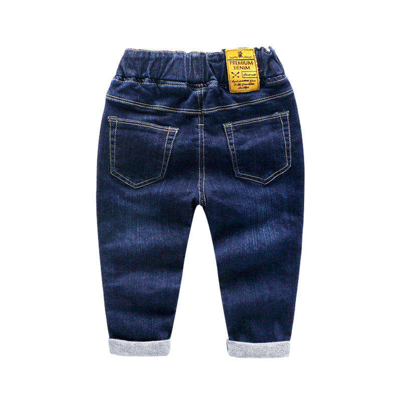 High Quality Kids Jeans Children Boys Trousers Fashion Simple Boy Denim Pants