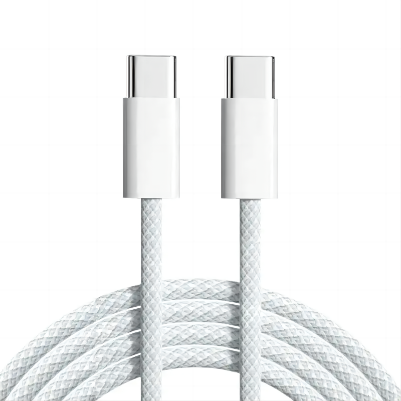 USB Type C To Type C PD 60W Nylon Braid 20V 3A Type-C Charging Date Cables For Iphone Charge Usb Cable