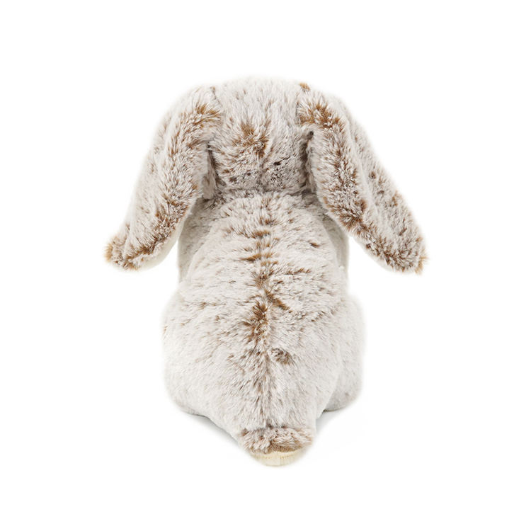 Fabric grey soft bunny rabbit plush stuffed toys