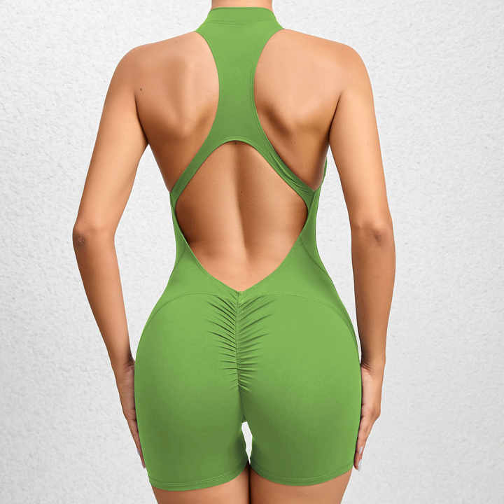 women Sport Active Wear Gym Workout Bodycon Activewear One Piece Yoga Jumpsuit