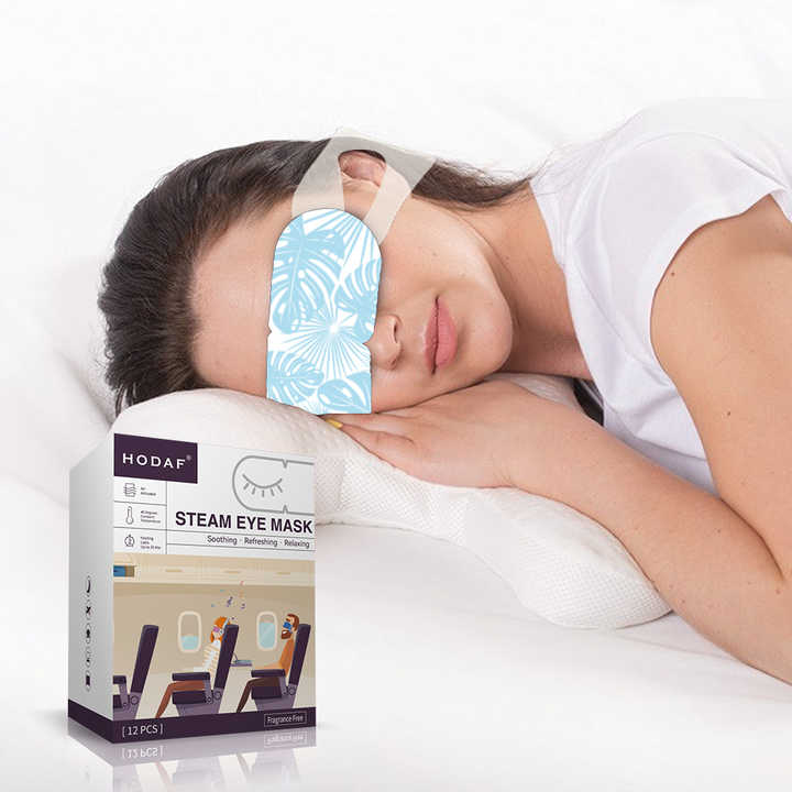 Self Heating Hot Compress Sleep Steam Spa Eye Patch Masks