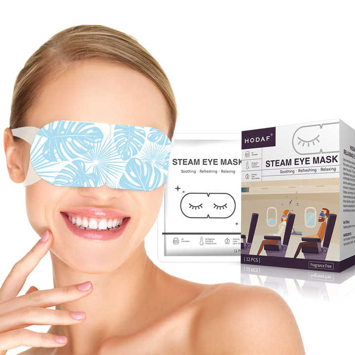 Self Heating Hot Compress Sleep Steam Spa Eye Patch Masks