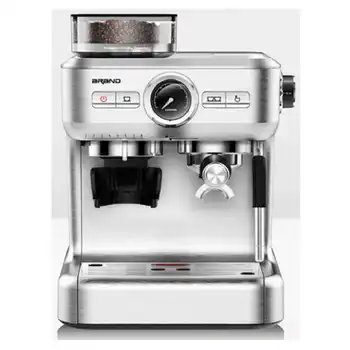 Coffee and cappuccino machine with grinder