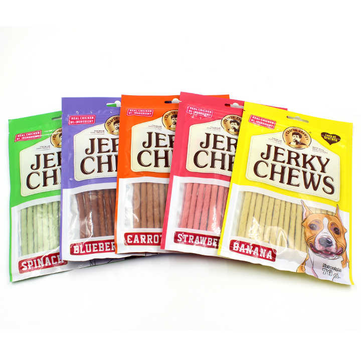 Dog Molar Stick Treats Jerky Snacks with Calcium Bone Twisted for Dogs Healthy Chewing