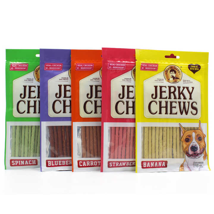 Dog Molar Stick Treats Jerky Snacks with Calcium Bone Twisted for Dogs Healthy Chewing