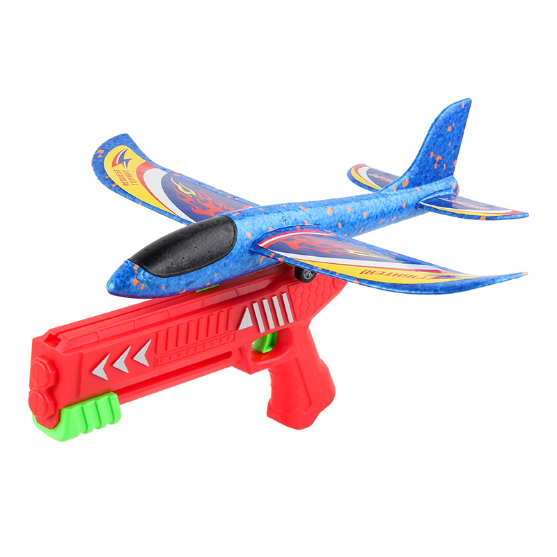 Outdoor Aircraft Toys One-Click Game Airplane Launcher Toy