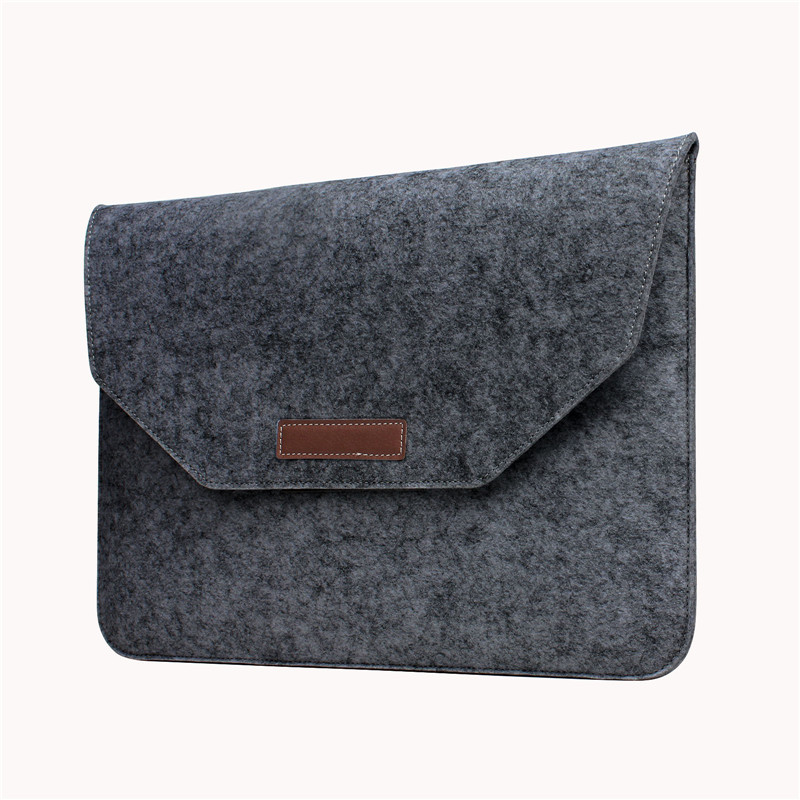 Fashionable 11 12 13 15 Inch Felt Sleeve Laptop Bags For MacBook Laptop Tablet