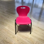 Birthday children stackable baby dining chair cheap ergonomic plastic kids chair kid