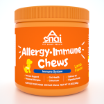 Pet Skin Health & Digestion – Dog Soft Chews with Omega 3 Salmon Fish Oil Aller Immune Chews For Dogs