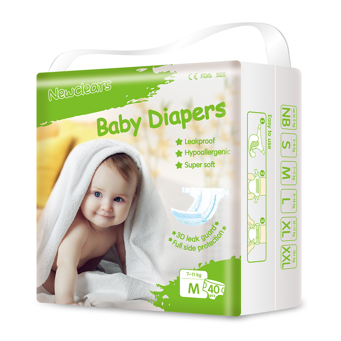 100% natural biodegradable bamboo fiber baby diapers planet based disposable diapers