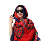 National Style Scarves Fashion Cotton & Linen Shawl Scarf Soft Warm  Outdoor Wrap Scarf For Women Wholesale