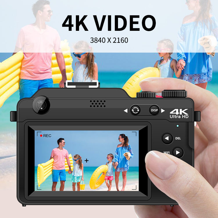 48MP Autofocus Video Camera with 3 Inch Screen