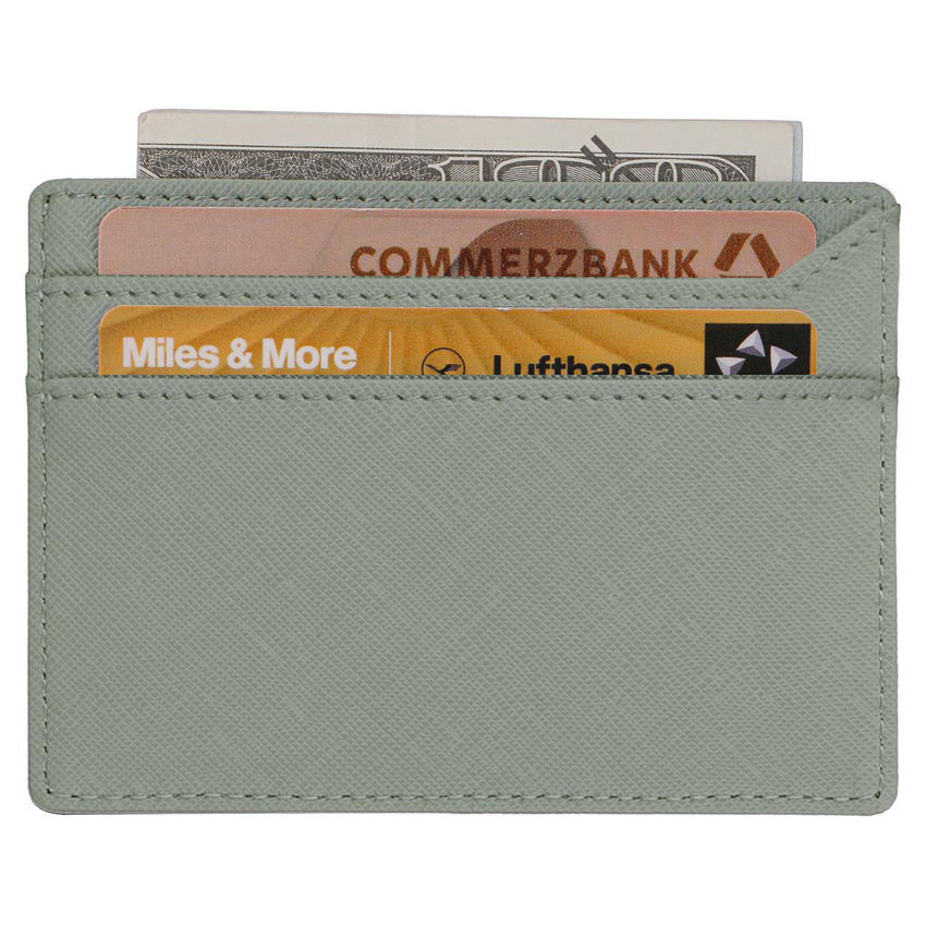 Slim Wallet Card Holder PU Leather Custom Logo Minimalist Card Holder Wallet