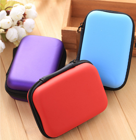 Carrying Coin wallet Case Storage Gift EVA Earphone Case