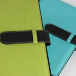 A4 Size Protective Leather Cover 3 Ring Binder Stationery Folders