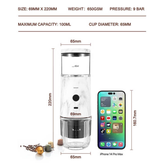 USB coffee on the go mini automatic espresso electric drip portable coffee makers