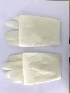 Medical latex gloves sterile/non-sterile natural latex gloves 9 inches 12 inches hot sale CE ISO