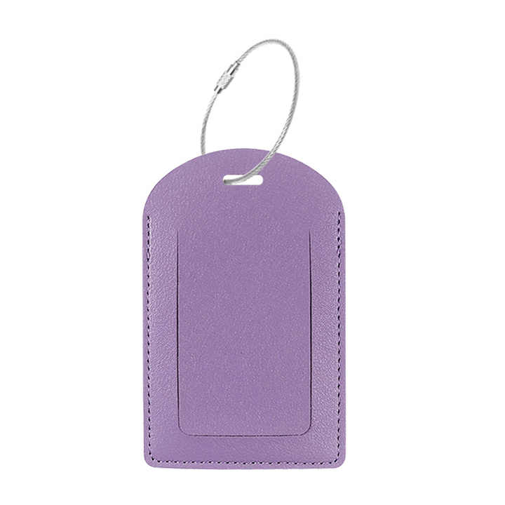 Leather Airplane Luggage Tag Card Holder Wallet and Passport Cover for Travel Bag Parts & Accessories