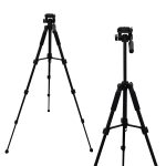 Factory Price professional 1.7m Compact Lightweight Aluminum camera tripod stand with Carry Bag