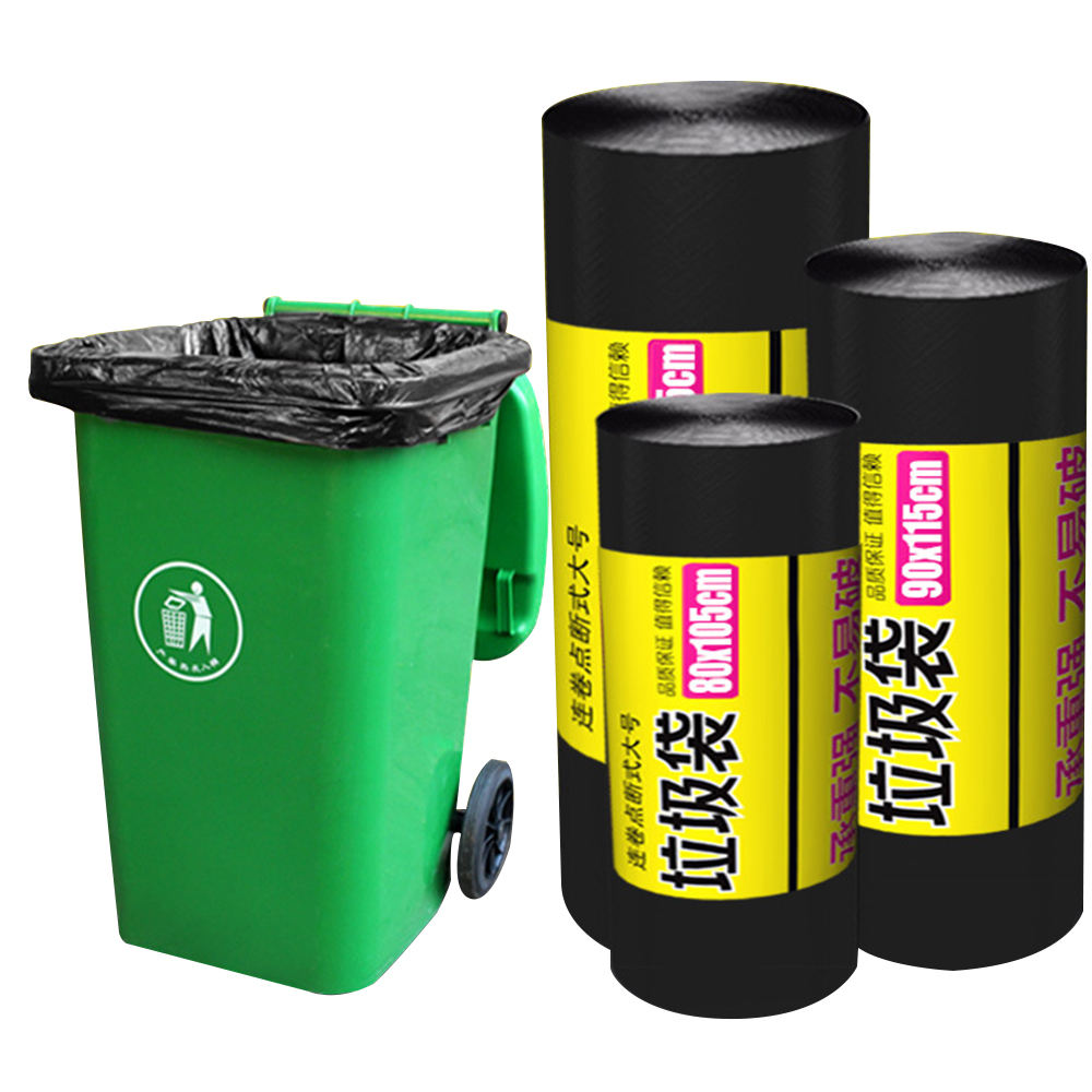 Compostable large trash bag bin liners rubbish garbage bags for construction