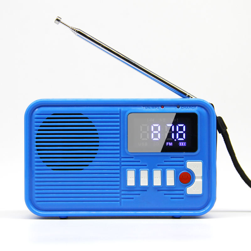 Solar hand crank emergency Automatic Tunning DIGITAL LCD DISPLAY Portable Shortwave Radio