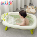 Foldable Infant Bathtub Baby Bath Tub Set with Temperature Sensing