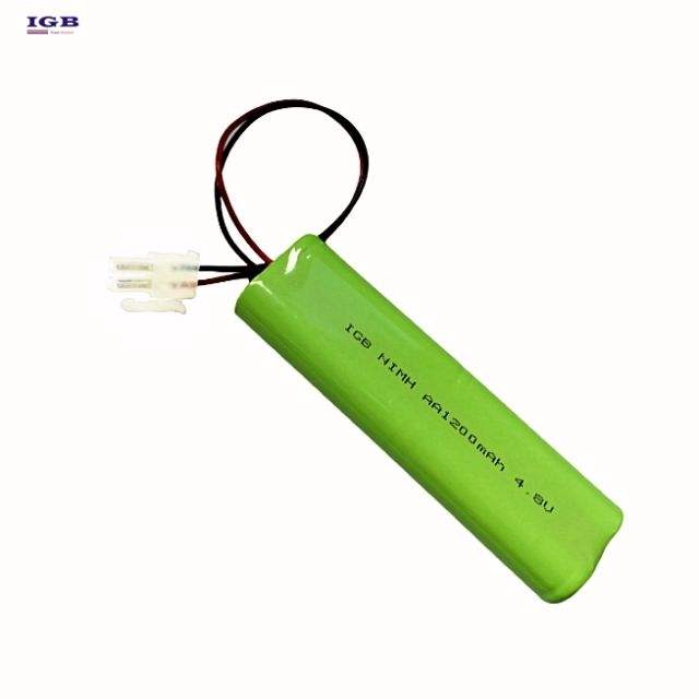 3.6V 4.8V 7.2v NiMh Battery Pack 1800mAh rechargeable Battery for emergency light