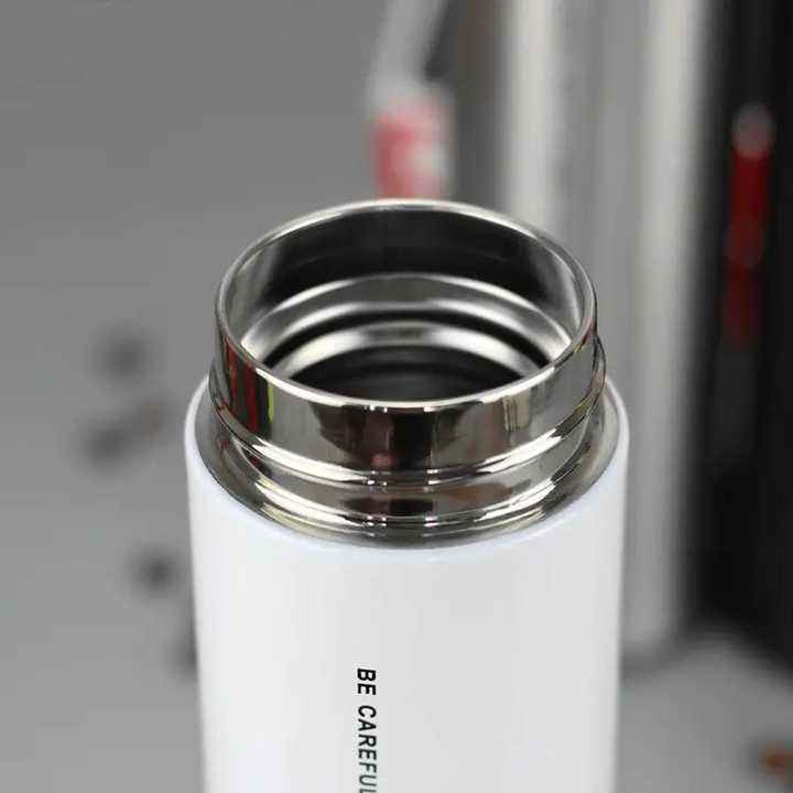 Stainless Steel Double Wall Insulated thermal Vacuum Flask Water Bottle With Tea Infuser