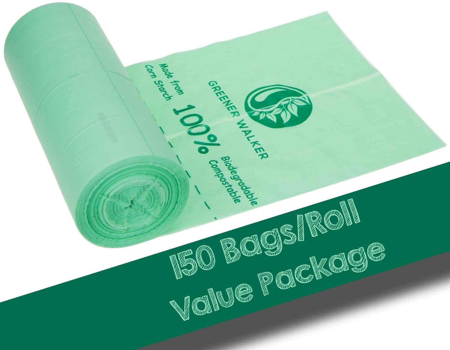 Biodegradable and Compostable Bin Liners Trash Bags on Roll