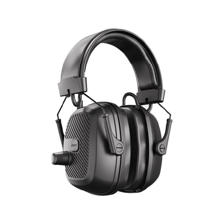 Professional Safety Earmuff communication Earmuffs with microphones