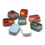 Bento LuEco Friendly BPA Silicone Microwavable Storage Snack 0-1L