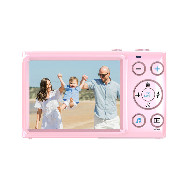 Card Size Design Photo Camera Professional Compact Camera 2.8 Inch Digital Cameras With MP3