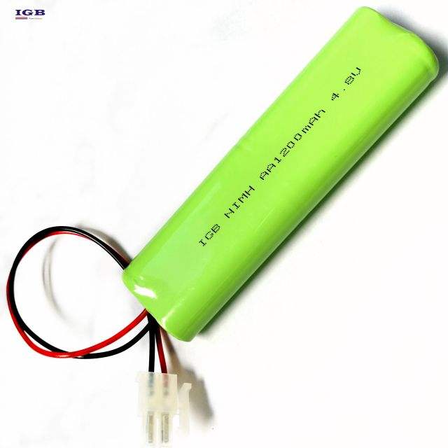 3.6V 4.8V 7.2v NiMh Battery Pack 1800mAh rechargeable Battery for emergency light