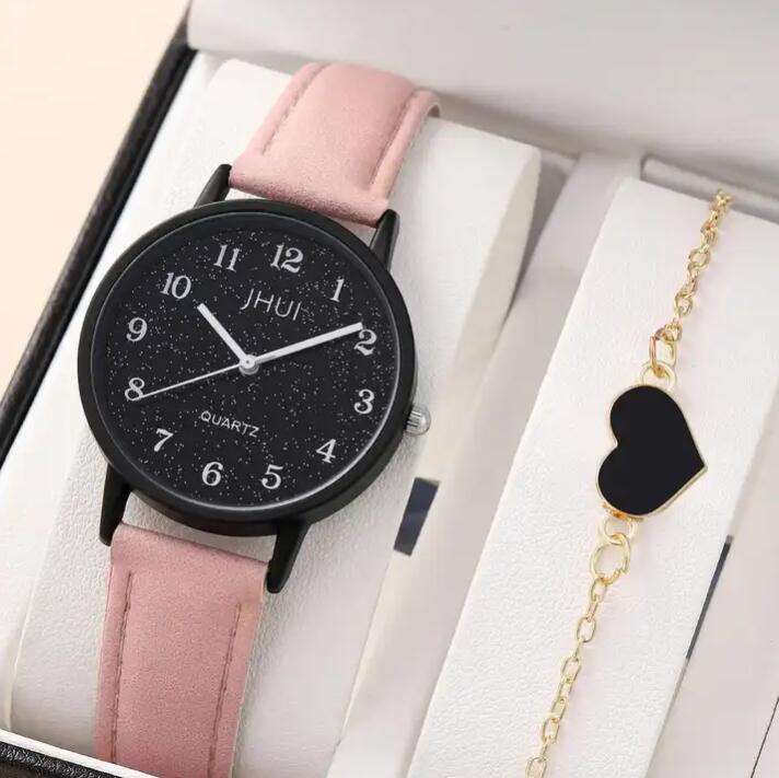 ladies watch with bracelets gold strap woman Watch set montre femme WW070