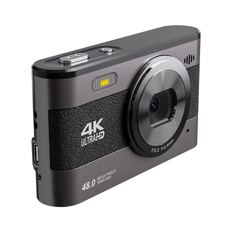 Compact 18X Anti-Shake Autofocus 4K Digital Camera for Photography