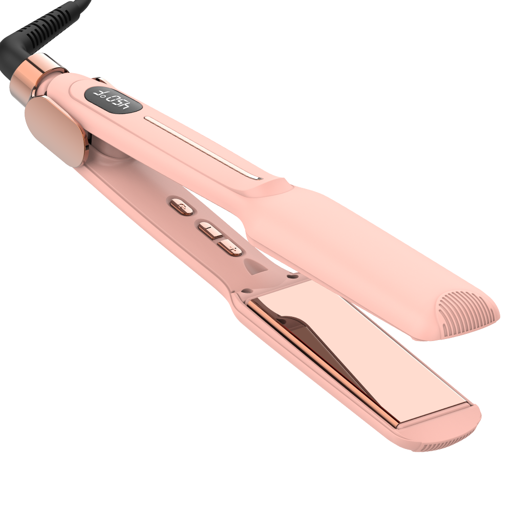 Hair Straightener Brazil Keratin black titanium hair irons Fast Heater MCH 500 degree Hair flat iron