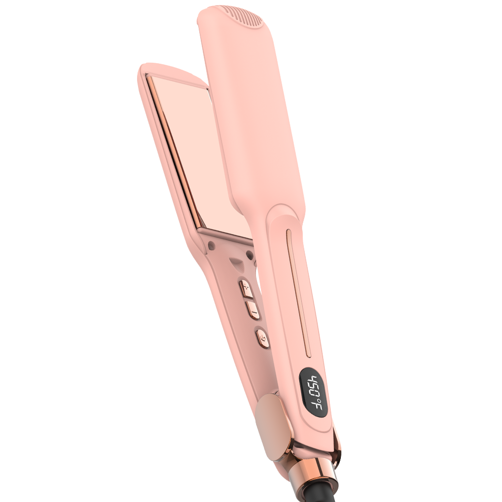 Hair Straightener Brazil Keratin black titanium hair irons Fast Heater MCH 500 degree Hair flat iron