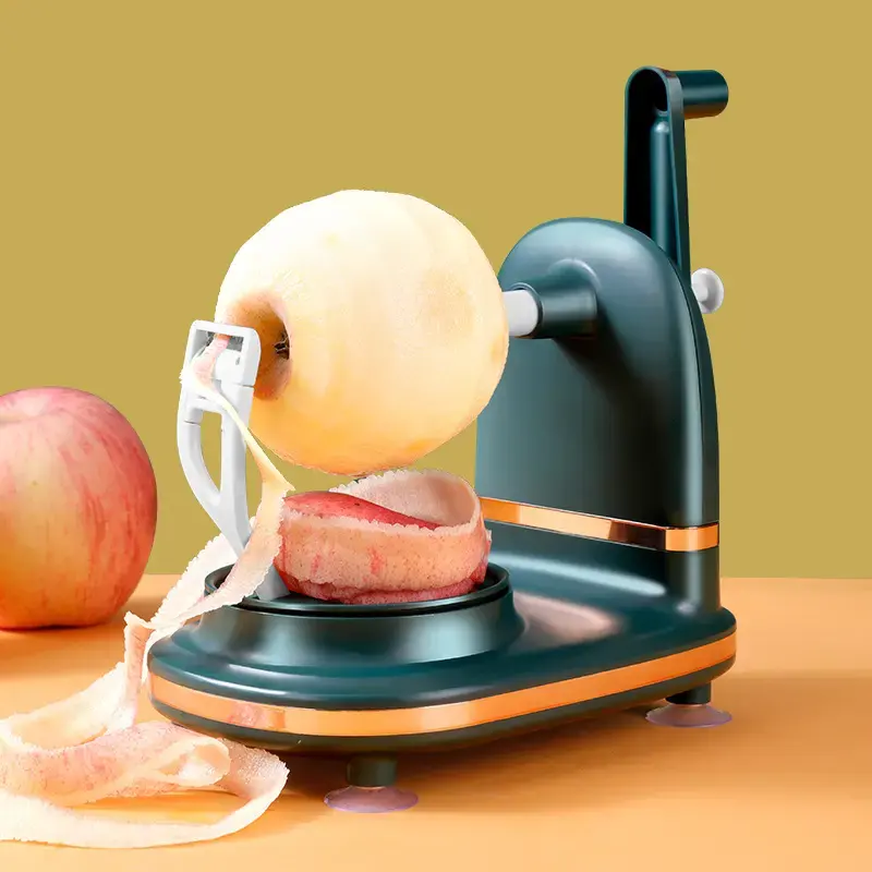 Kitchen Multifunction Fruit Pear Apple Crusher Peeling Automatic Rotary Apple Peeler