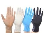 Medical Glove Disposable Powder Free Food Grade PVC Vinyl Latex Blue Black Tattoo Nitrile Gloves