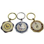 Metal Craft Custom School Logo Student Graduation Keychain