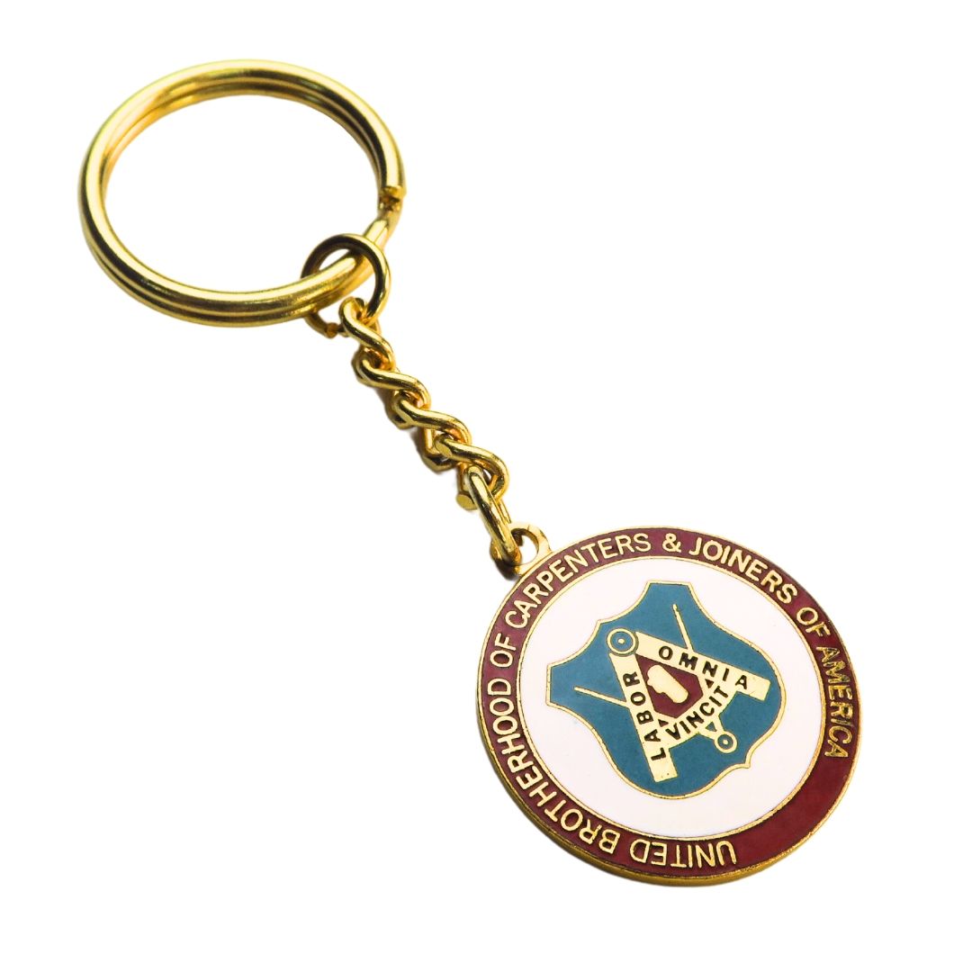 Metal Craft Custom School Logo Student Graduation Keychain