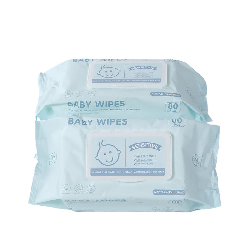 Newborn Baby Nose Wet Wipe Spunlace Organic Natural Zhejiang Europe