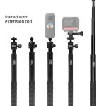 Insta360 2m /1.5m/1.1m Invisible Selfie Stick Pole Gimbal Head Aluminum Alloy for Insta360 Gopros Hero 11 and Other Cameras