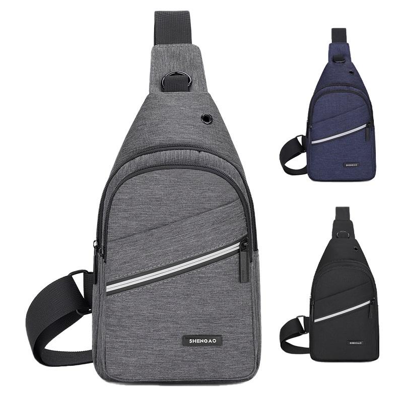 20 Cloth waterproof Custom logo casual crossbody backpack for men