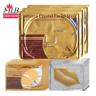 Natural Hydrating Facial Mask Sheet Beauty Skin Hydro Gel Whitening 24k Gold Collagen Face Mask