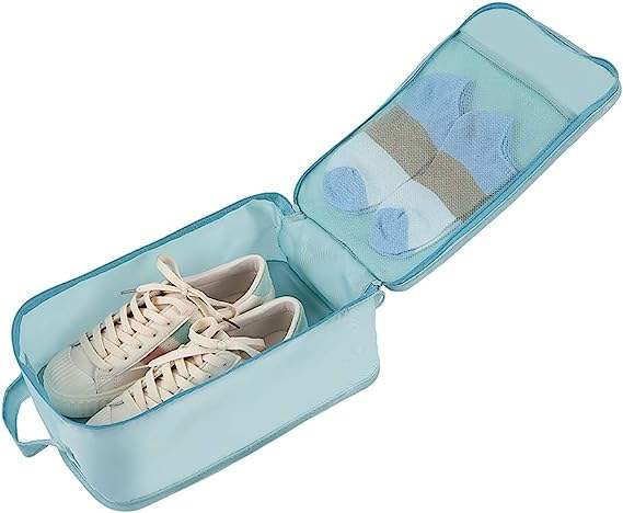 Packing Cubes 8 Set Packing Cubes Luggage Packing Organizers Travel Bag Suitcase Organizer with Shoe Bag