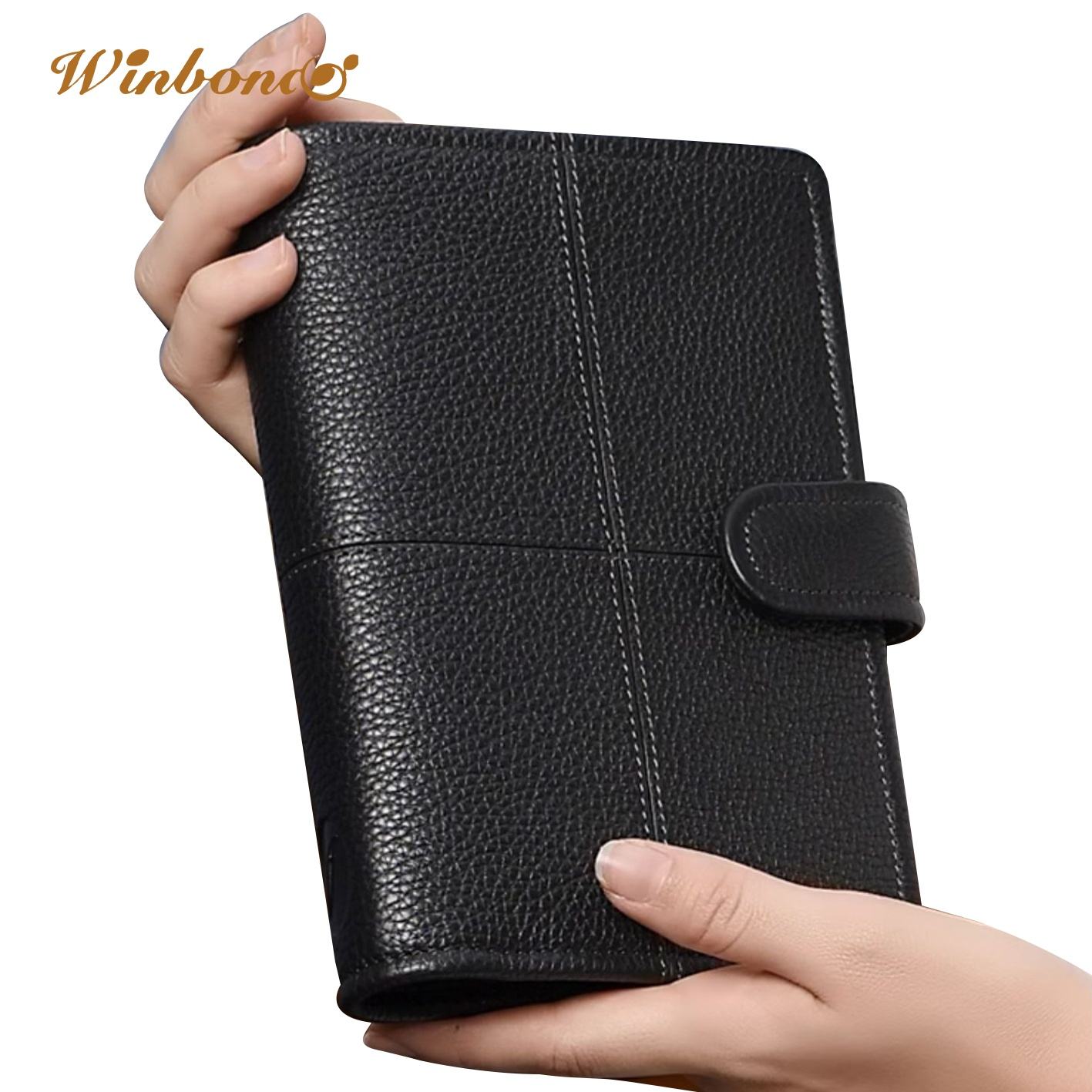 Cute Leather Planner Agenda A5 A6 Binding Mechanism Daily Planner For Gift